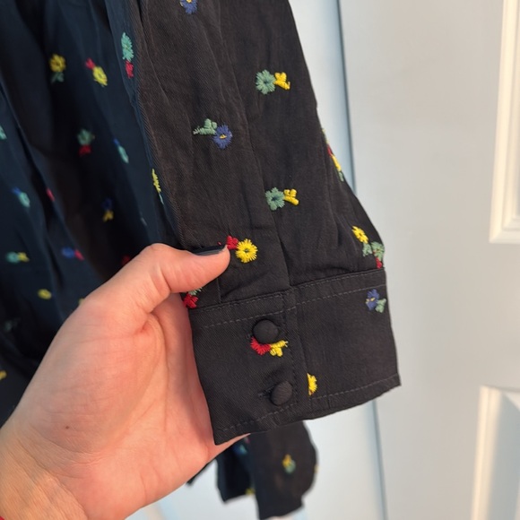 NWT!! Tuckernuck Navy Floral Mini Dress - Picture 10 of 13